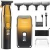 Hatteker Foil Shaver Testa Calva Rasoio Elettrico Rasoio Rasoio per Gli Uomini Trimmer di Precisione Barba Clipper Triple Lame Impermeabile Cordless
