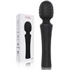 AL'OFA Massaggiatore Wand Portatile Wireless Massaggio Elettrico Personale Massager con 5 Potenti Velocità e 8 di Modelli di Vibrazione USB Ricaricabile Impermeabile