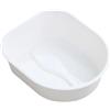 Generic Vasca per pediluvio Vasca per pediluvio Vasca per pediluvio Secchio per lavaggio piedi in ammollo Pedicure Casa, Bianco