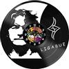 Handmade Il Catoju del Vinile - Orologio da Parete in vinile cantanti - Design Ligabue - Decorazioni per casa, ufficio e studio musicale - Idea regalo per gli amanti della musica Rock - Disco LP Artistico