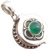 Kanika Jewelry Trove Green Onyx 925 Sterling Silver Openable Box Locket Pendant