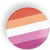 Generic Lesbian Pride Flag Orgoglio Lesbico perno o calamita da frigo LGBT LGBTQ LGBTQI LGBTQIA