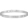 Moments Précieux Bracciale rigido inciso in argento
