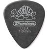 Dunlop 488 TORTEX PITCH BLACK Standard Picks (12-Pack) 1.00 mm