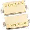 Tonerider Birmingham Humbucker Pickup Set, oro, spaziatura 50 mm, Alnico 5 magneti, British Crunch, ideale per spaccare bobine, cablaggio a 4 conduttori, garanzia di 5 anni