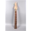 Yinfente Manico per Chitarra 22 Tasti 27.5 Pollici - Legno di Mogano, Palissandro, Tastiera con Intarsi, Testa Firebird - Fai da Te, Bolt-On