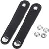 perfk a Soffietto a Fisarmonica Chiusura in Pelle Pu, tra Centri 12,4 cm Opzionale, 11,4 centimetri