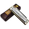 YUEKO Suzuki Folkmaster 1072 Armonica diatonica Standard Principiante Blues Arpa Gaita Chiave di A/Ab/B/Bb/C/D/Db/E/Eb/F/F #/G Strumento Musicale… (Chiave di B)