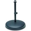 Keepdrum MS032 Supporto per microfono, treppiedi da tavolo, nero