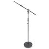 Adam Hall Gravity MS 2322 B - Asta per microfono con base a disco e braccio a 2 punti