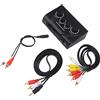 Socobeta Mini Mixer, Mixer Karaoke in Plastica ABS AC 100-240 V per Riunioni di Famiglia (Spina europea)