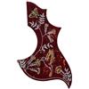 VATTEA Per chitarra acustica Gibson Hummingbird, battipenna autoadesivo (4 strati tartaruga rossa)