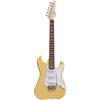 MSA Musikinstrumente CHITARRE ELETTRICHE CREME BIANCO - CHITARRA ELETTRICA CREME - MSA VISION - PICKUP - TREMOLO - ST7CR