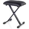 BESPECO SG8EX - Panchetta per pianoforte in metallo regolabile e richiudibile