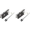 Beelooom 2X Violino Bow Frog per 4/4 Violino Bow Parti Accessori di Ricambio