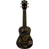 Kala MAKALA MK-SBPAISLEY Ukulele soprano black paisley ukadelic