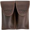Gewa Custodia bocchino Crazy Horse per trombone marrone per 2 bocchini