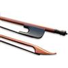 Yinfente Arco per violino 4/4 Full Size Brazilwood Barocco Stile Naturale Nero Arco Cavallo Capelli Ben Equilibrio