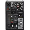 YAMAHA Black 3-Channel Live Streaming Mixer/USB Interface for IOS/Mac/PC