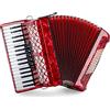 Classic Cantabile Fisarmonica Classic Cantabile 72 Bass Secondo V Rossa, 72 bottoni bassi