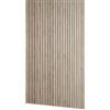 MEBANO. 12 Pannelli Acustici da Parete Effetto Legno 240 x 3 cm Rovere Sanremo Doghe in MDF Rivestimento Pareti Pannelli Decorativi per Soggiorno Soffitto e Muro