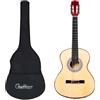 vidaXL Chitarra Classica per Principianti con Custodia 3/4 36