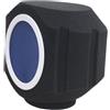 TTETTZ Sfera di Isolamento Del Microfono Scudo Acustico Schiuma Filtro Riflettente Fonoassorbente per La Riduzione Del Rumore E Della Riflessione Cabina, Blu