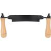 CDQL Coltello da Barba,Strumento da Barba Curvo con Manico in Legno,Scortecciatore Manuale per la Lavorazione del Legno,Strumento Sbucciatore di Corteccia D'albero con Impugnatura