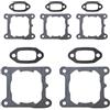 UYTGFO Misura for Stihl MS261C MS 261 MS261 Motosega 11410292302 1141 029 2302 Pezzi di ricambio di ricambio Cilindro Silenziatore Set guarnizioni di scarico
