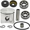UYTGFO Adatto for parti del motore della motosega HUSQVARNA 36 136 136LE 137 137e Kit guarnizioni olio for cuscinetti a sfere, anello pistone da 38 mm