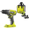 RYOBI Trapano avvitatore RYOBI 18V One Plus - 2 batterie 2,0Ah - 1 caricatore - R18DD2-220S