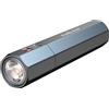 Fenix E-CP - Torcia elettrica multifunzione ricaricabile, 1600 lumen, 222 m, 504 ore massime, interruttore a pulsante singolo, 5000 mAh, uscita USB-A e USB-C, IP68, colore: blu