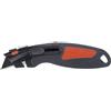 MAUL Cutter di sicurezza MAULwork nero antiscivolo con lama 18 mm