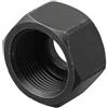 POYSCFLQB 1 adattatore for pinza in acciaio al carbonio da 6/6,35/8/10 mm, testa di serraggio for fresa - Alta precisione e durata(22x12.7mm)