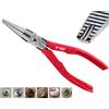 VamPLIERS Best Made Pliers! 7.5 Long Nose Specialty Screw Extraction Pliers for Damage/Stripped/Corroded/Security Screws/.