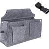 zwxqe porta attrezzi, cintura multi-tasca per attrezzi da lavoro, borsa da giardinaggio, tracolla regolabile, borsa resistente per elettricista, falegname, edilizia, idraulica