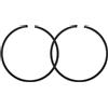 DORFEY Kit di fasce elastiche for pistone da 45 mm x 1,2 mm, 2 pezzi/lotto, adatto for motosega H-u-s-q-v-a-n-a 353 351 350 346 XP 346XP 340.