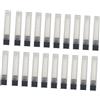 YIXANNX Organizzatore per testina di rettifica per fresa Custodia antipolvere Leggera Soluzione di accesso robusta in plastica qualità Scatola immagazzinaggio per testina rettifica per fresa