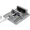 Wiltec Morsa per macchine da banco Morsa officina Larghezza ganasce 100mm