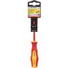 WOLFPACK LINEA PROFESIONAL Cacciavite piatto isolato certificato VDE 1.000 V. 0,4 Ø 2,5 x 75 mm