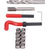 Domary Kit di Inserzione Riparazione della Fitta Ripara con Precisione Filettature Danneggiate per Manutenzione Automatica M14X1.50mm