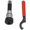 Rhawuy ER25 Collet Chuck Set | Accurate ER - ER25 Spring Collet Holder with Hook Spanner Wrench | CNC Milling Tool Accessory for Lathe/Drill/Engraver
