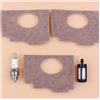 SRNPTBZIT Kit candela filtro aria adatto for motosega S MS170 017 11236472400