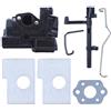 Haishine Adattatore per carburatore Filtro aria Albero interruttore Kit acceleratore Choke Rod per STIHL MS180 MS170 018 017 Parti motosega 11301402803