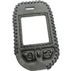COEOPNC Custodia in pelle RF-P2WT11-SS RFX-P2WT12-SS, parti chiave di ricambio per telecomando Compustar T12 T11 (nero)