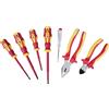 Hilka 34688007 7 PCE VDE Set di cacciaviti e pinze per elettricisti