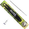 MagiProject SET Barra e Lama Per Motosega compatibile Stihl Guida 35 cm 14 Pollici 3/8 1.3 mm 50 Maglie + Omaggio 2 Catene Per Motoseghe Scoppio, Barra Guida + 1 Grasso Lubrificante + Lima Affilacatena