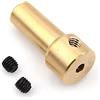 CHJIENJUJIDZ Accoppiatore dell'albero 1 PZ Accoppiatore di morsetto Brass 3.17mm Drill Elettrico Chuck JT0 Motore di accoppiamento 20mm