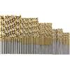 cskky 0,4 mm-3,2 150 pezzi Mini kit di punte for trapano elicoidali in acciaio ad alta velocità Micro for precisione for lavorazione del legno Plastica e alluminio Set for in .oth