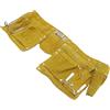 Eminchu Grembiule per Cintura per Attrezzi Tasche Multiple Portatili Antiusura per Pelle da Falegname 18,9x7,9 Pollici